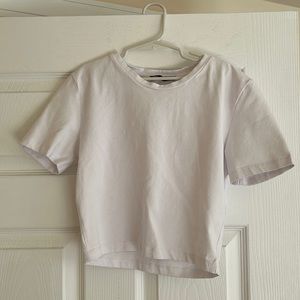 Semi cropped Zara T-shirt
